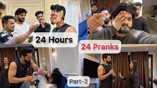 24 Hours 24 Prank Main Abresh Gussa Hogaya Part-2 | Fokats | Abresh & Zeeshan