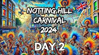 Day 2 - London Notting Hill Carnival 2024 | Monday, 26th August Parade | Caribbean Event | [4K]