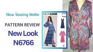 New Sewing Make Pattern Review New Look N6766