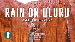 Nature’s Rare Spectacle Captured on Camera - Uluru in the Rain | Australia Outback 4K