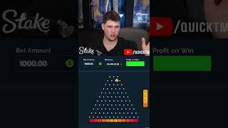 quick_tm_clips max win on palinko #stake #like #drake #funny #quickoriginals #viral #reels #shorts