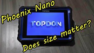 Tool review of the TOPDON Phoenix Nano after using it on my collision rebuilds for a few months