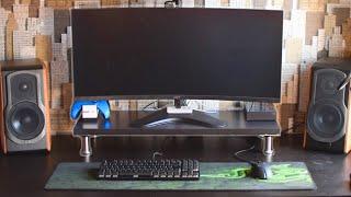 Custom DIY Monitor Stand/Riser! CHEAP DIY MONITOR STAND!