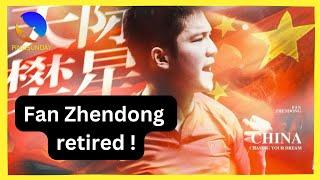 Why did Fan Zhendong want to retire?