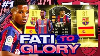 FIFA 21 ANSU FATI TO GLORY EP1 - OMG WE PACKED POGBA!! WHAT A START!!