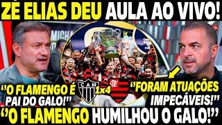  ''O FLAMENGO FOI IMPECÁVEL CONTRA O GALO NA FINAL!'' ZÉ ELIAS DA AULA AO VIVO E SE RENDE AO MENGÃ!