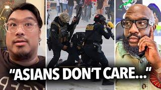 "Asian Community Supports Trump Deporting Illegal Migrants..." Man Says Los Angeles Riots Are Stupid