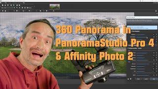 360 panorama in PanoramaStudio 4 & Affinity Photo (EN subtitle)