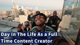 Day In The Life As a Full Time Content Creator