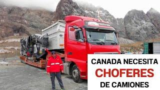 Oportunidad de TRABAJAR en CANADÁ como camionero 2025 Emigra