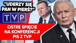 Wbiła kij w mrowisko. Dziennikarka TVP do prezesa: Czy teraz uderzy pan się w pierś...