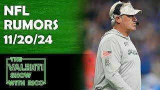 NFL Rumors | In Football Today 11/20/24 | The Valenti Show with Rico