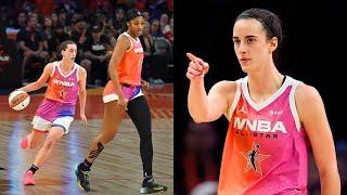 Caitlin Clark And Angel Reese TEAM UP In First WNBA All Star Game 