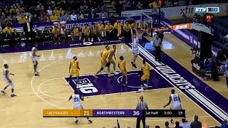 Gavin Skelly Dunks it Down vs. Valparaiso