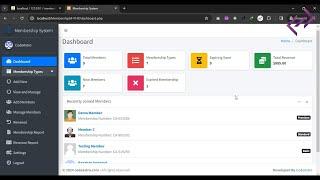 Membership Management System in PHP MySQL with Source Code - CodeAstro
