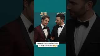 The Way #PhilDunster Looks At #BrettGoldstein  #TedLasso
