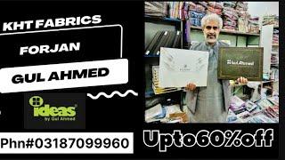 Gul Ahmed / forjan% original gents Branded suits warehouse KHT FABRIC STORE Gul Ahmed | forjan