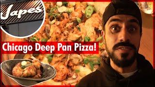 Mouth-Watering Deep Pan Chicago Pizza (Japes, London)