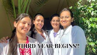 FIRST DAY OF THIRD YEAR MBBS‍️🩺 | A day in life of medical student in Russia