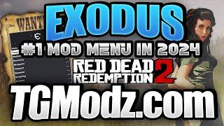 EXODUS MOD MENU | RDR2 ONLINE |2024 Best menu RDR2