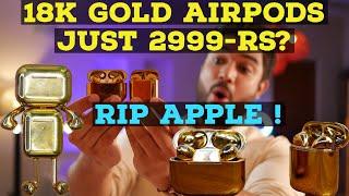 Apple Airpods GOLD Clone|1:1 Replica Of Airpods|Perfect MasterCopy Of Airpods Pro & Airpods 2 (2020)