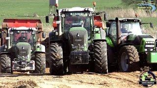 PS Power auf der Baustelle / Fendt , Steyr , Deutz, CAT, Traktoren und Baumaschinen / Bau der A14