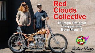 INSANE Custom Triumph Motorcycle Build for Born-Free 2025 | Red Clouds Collective#DicEtv