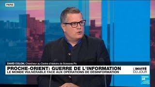 David Colon : "Dans la guerre informationnelle, il faut se donner le temps du recul" • FRANCE 24