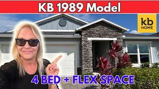 KB Home 1989 Model Tour | Gardens at Waterstone | New Construction in Palm Bay FL