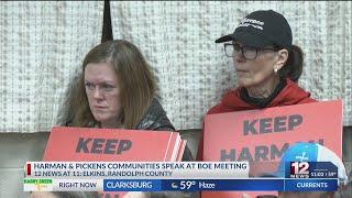 Harman and Pickens communities speak on closures at BOE meeting