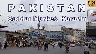 Saddar Market Walking Tour | Karachi, Pakistan | Full Mooni Vlogs | 4K UHD | 60FPS