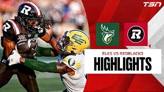 Ottawa Redblacks vs. Edmonton Elks HIGHLIGHTS