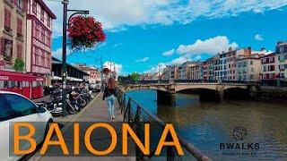 Baiona / Bayonne |Original sound city Walk | | 4K HD | 60fps