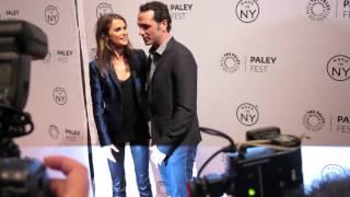 Keri Russell & Matthew Rhys at The Americans Fox Premiere Red Carpet. E1autographs