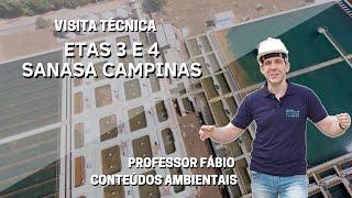 VISITA TÉCNICA ETA - ESTAÇÃO DE TRATAMENTO DE ÁGUA - SANASA CAMPINAS