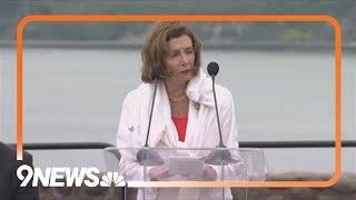 Nancy Pelosi hospitalized after she 'sustained an injury' from fall on official trip to Luxembourg