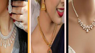 GOLD JEWELRY  NECKLACE DESIGN COLLECTION 2021 || FASHION AND BEAUTY WORLD