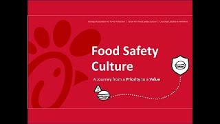 01 GAFP Fall Meeting 2023 - Chick-fil-A’s Food Safety Culture:  A Journey from A Priority to A Value