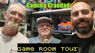 Gaming Grandad Game Room Tour (Part 1) with UK Kraut Gaming