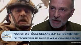 PUTINS KRIEG: "Wir schießen ohne Ende! Wir töten ohne Ende!" Dieser Deutsche kämpft gegen die Russen