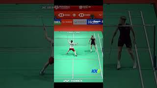 Antonsen funny moment  #badminton