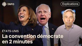 Kamala Harris, Joe Biden, les Obama : résumé de la convention démocrate aux États-Unis