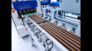 Soest - PUR gluing line: Acoustic Wall panel production