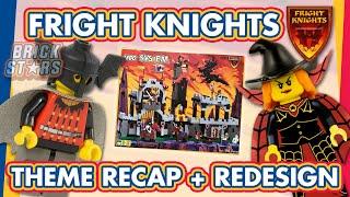 Recap of LEGO Fright Knights Sets & Minifigure REDESIGN!