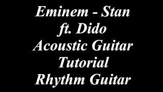 How to Play Eminem - Stan on Acoustic Rhythm Guitar