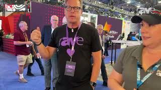 InfoComm 2024: Gary Kayye Get a Tour of the PPDS Booth from Alison Maxson