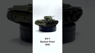 Soviet KV1 easter front #tank #135scalemodel #history #tankart #ww2 #craft #hobby #135scale