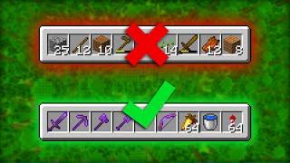 The Best Minecraft Inventory Layout For Survival