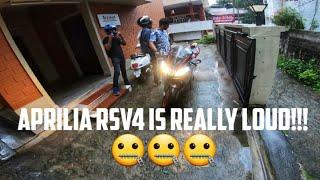 Aprilia RSV4 APRC Factory - First Ride Impression | Austin Racing Exhaust | Malayalam Vlog