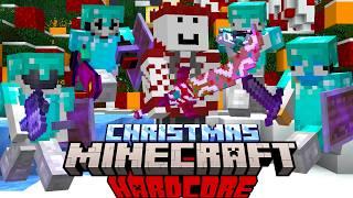 100 Players Simulate Minecraft's Christmas Hunger Games!